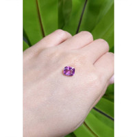 1.98 Ct. Pinkish Purple Sapphire from Ceylon (Sri Lanka) Life Style
