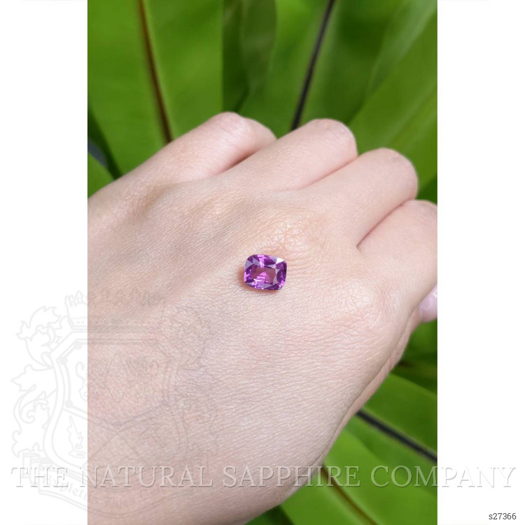1.98 Ct. Pinkish Purple Sapphire from Ceylon (Sri Lanka)
