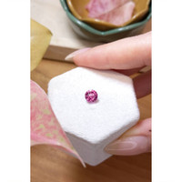 1.51 Ct. Purplish Pink Sapphire from Ceylon (Sri Lanka) Life Style