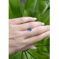1.56 Ct. Blue Sapphire from Montana Life Style