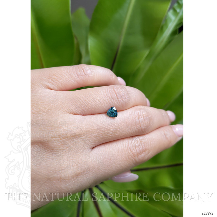 1.07 Ct. Greenish Blue Sapphire from Montana