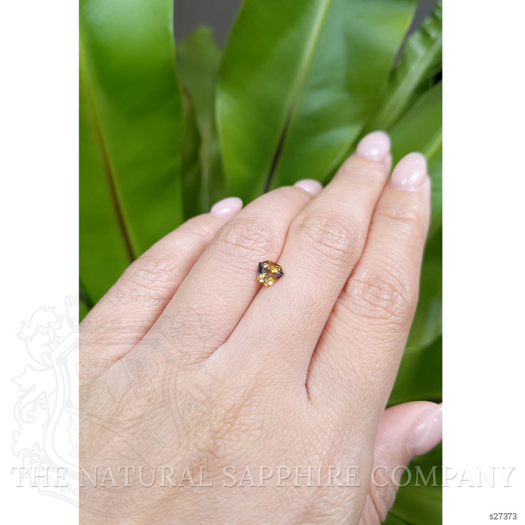 0.73 Ct. Bi Color Sapphire from Montana