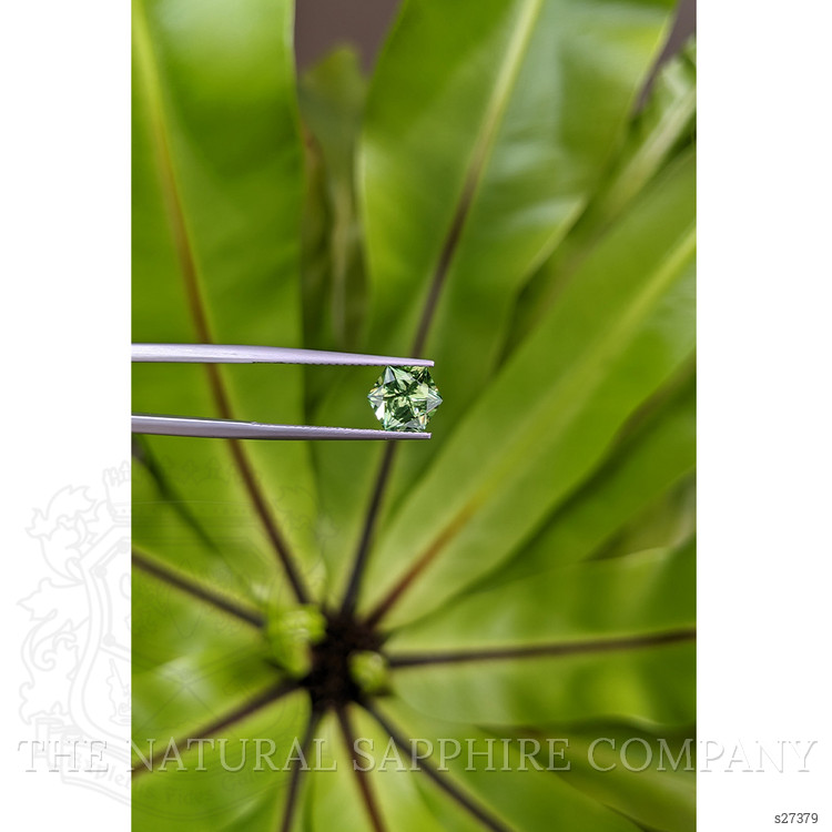 2.21 Ct. Green Sapphire from Montana