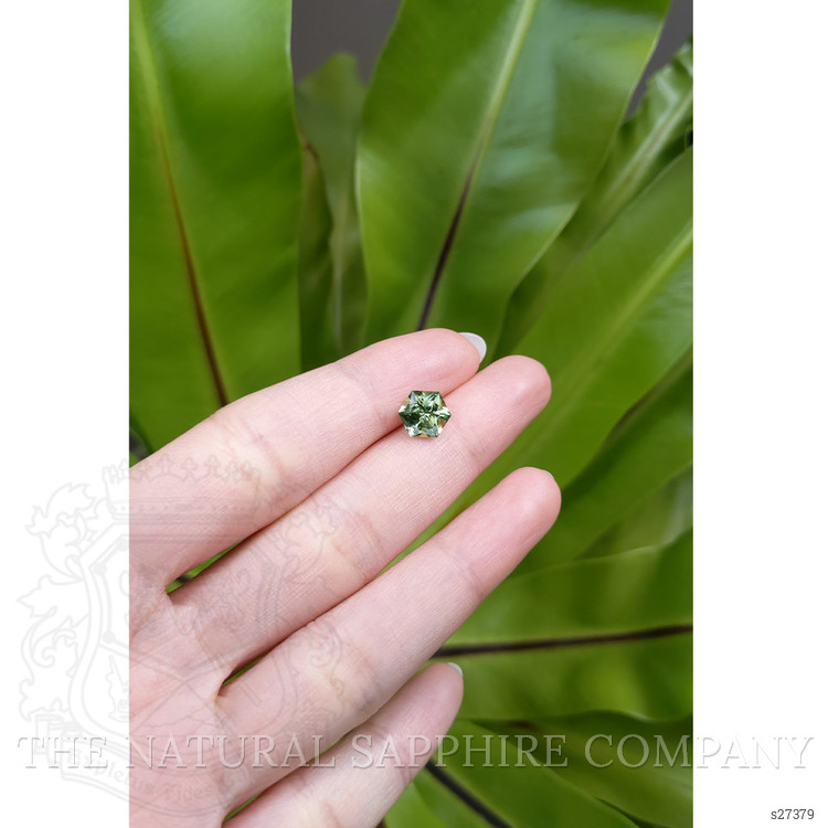 2.21 Ct. Green Sapphire from Montana