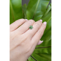 2.21 Ct. Green Sapphire from Montana Life Style