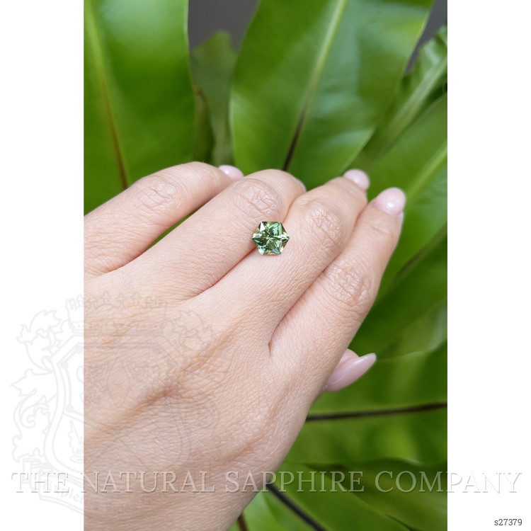 2.21 Ct. Green Sapphire from Montana