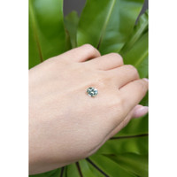 1.40 Ct. Bluish Green Sapphire from Montana Life Style