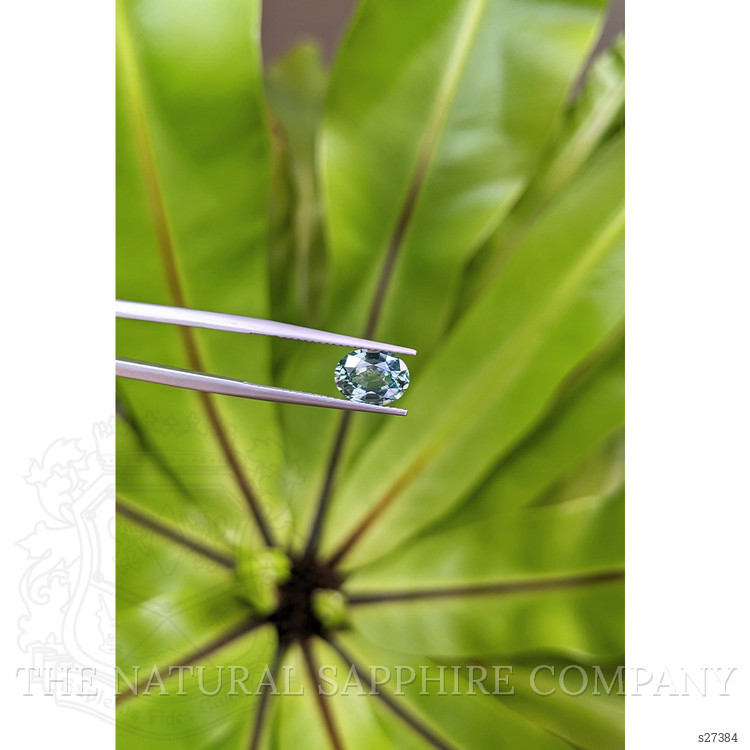 2.25 Ct. Bluish Green Sapphire from Montana