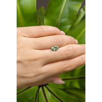 1.20 Ct. Green Sapphire from Montana Life Style