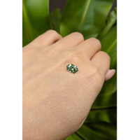 1.20 Ct. Green Sapphire from Montana Life Style