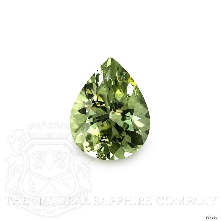 0.96 Ct. Green Sapphire from Montana