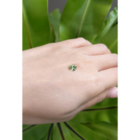 0.96 Ct. Green Sapphire from Montana Life Style