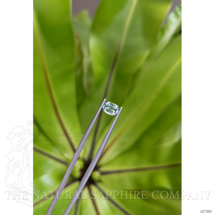 1.18 Ct. Bluish Green Sapphire from Montana