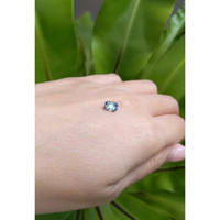 1.12 Ct. Greenish Blue Sapphire from Montana Life Style