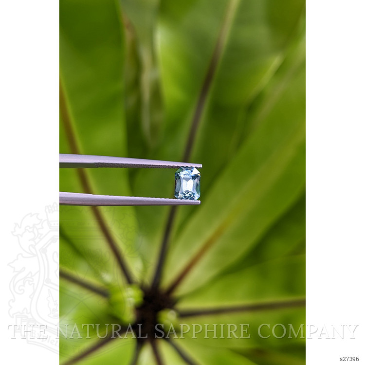 1.12 Ct. Greenish Blue Sapphire from Montana