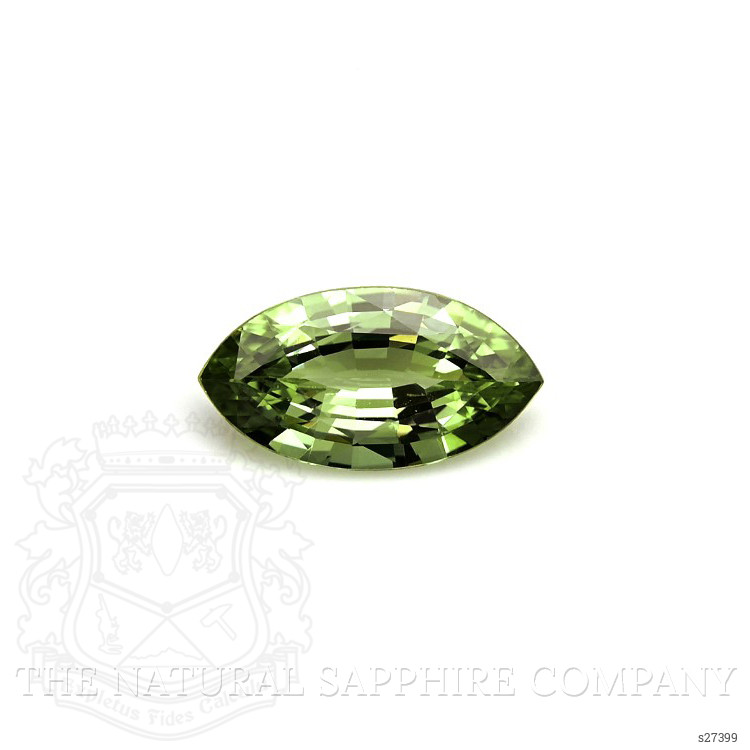 1.30 Ct. Green Sapphire from Ceylon (Sri Lanka)