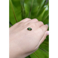 1.66 Ct. Green Sapphire from Ceylon (Sri Lanka) Life Style