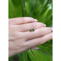 1.42 Ct. Green Sapphire from Ceylon (Sri Lanka) Life Style