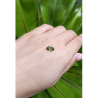 1.14 Ct. Green Sapphire from Ceylon (Sri Lanka) Life Style