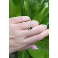 1.14 Ct. Green Sapphire from Ceylon (Sri Lanka) Life Style