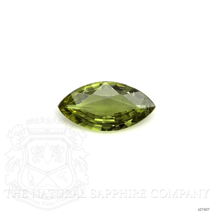 0.97 Ct. Green Sapphire from Ceylon (Sri Lanka)