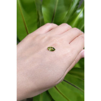 0.97 Ct. Green Sapphire from Ceylon (Sri Lanka) Life Style