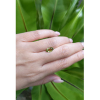 1.25 Ct. Green Sapphire from Ceylon (Sri Lanka) Life Style