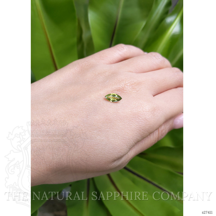 1.16 Ct. Green Sapphire from Ceylon (Sri Lanka)