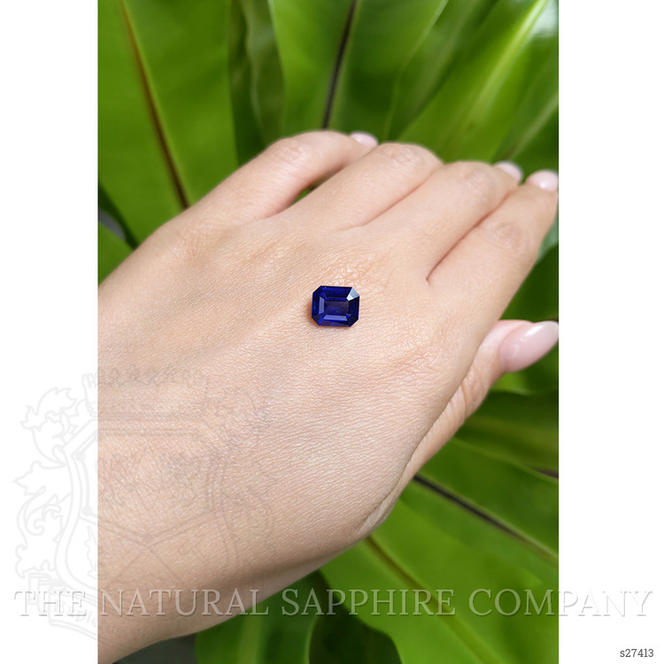 3.22 Ct. Blue Sapphire from Ceylon (Sri Lanka)