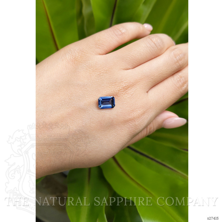 2.78 Ct. Blue Sapphire from Ceylon (Sri Lanka)