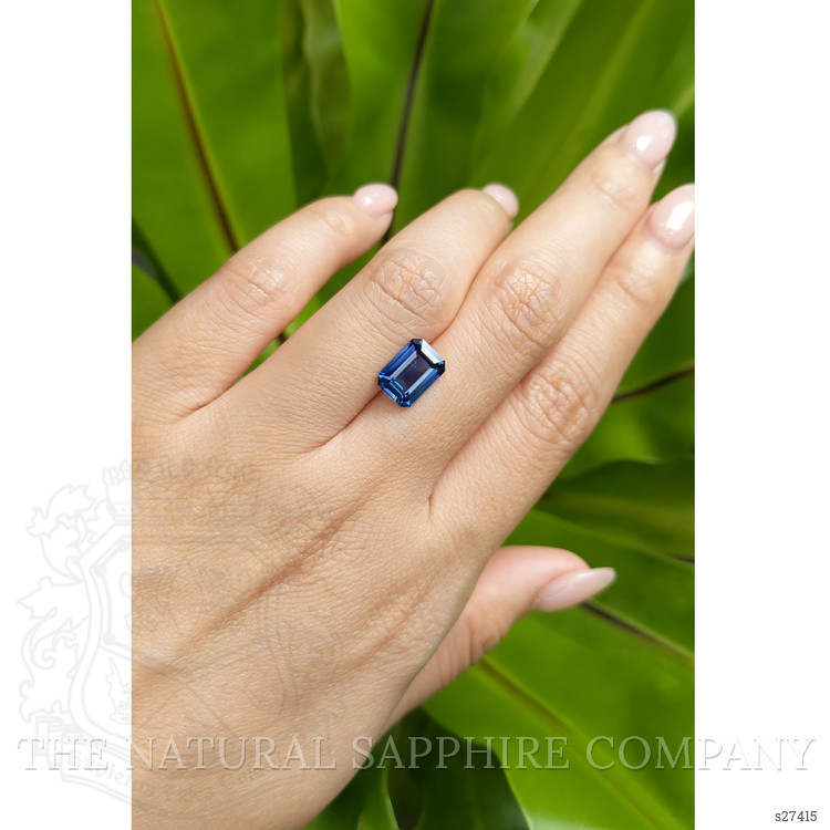 2.78 Ct. Blue Sapphire from Ceylon (Sri Lanka)