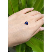 2.05 Ct. Blue Sapphire from Ceylon (Sri Lanka) Life Style