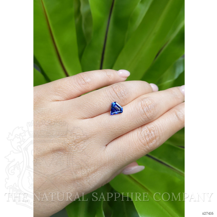 2.05 Ct. Blue Sapphire from Ceylon (Sri Lanka)