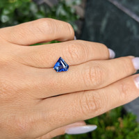 2.05 Ct. Blue Sapphire from Ceylon (Sri Lanka) Life Style