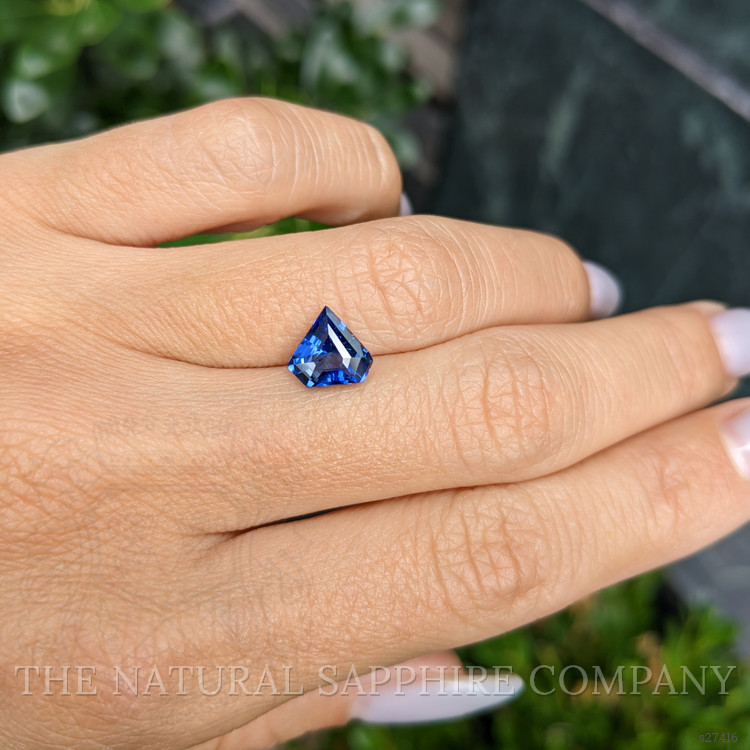 2.05 Ct. Blue Sapphire from Ceylon (Sri Lanka)
