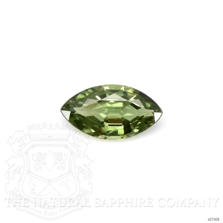 1.40 Ct. Yellowish Green Sapphire from Ceylon (Sri Lanka)