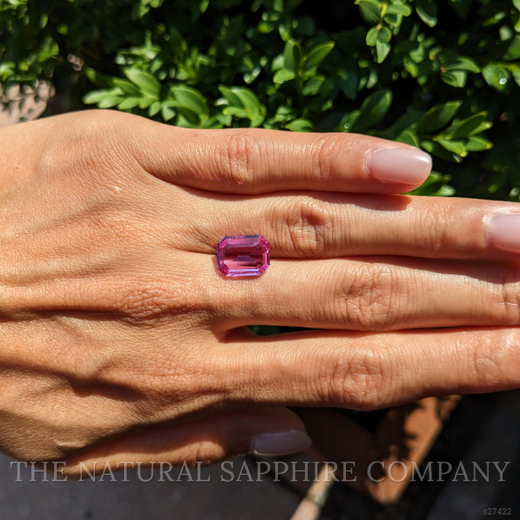 4.02 Ct. Pink Sapphire from Ceylon (Sri Lanka)