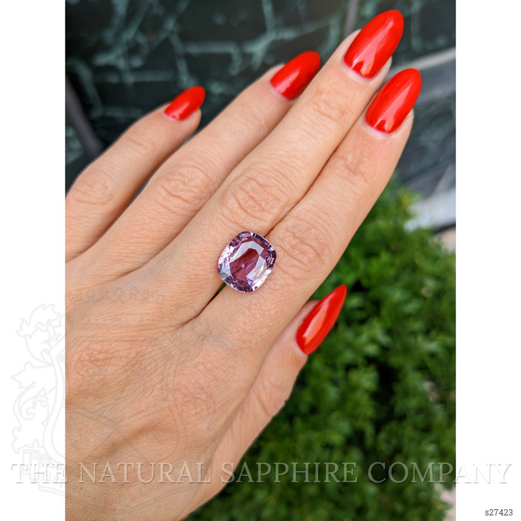 8.46 Ct. Pink Sapphire from Ceylon (Sri Lanka)