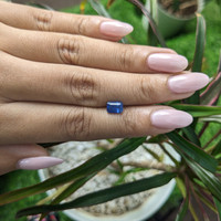 1.30 Ct. Blue Sapphire from Africa Life Style