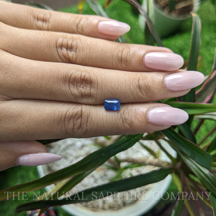 1.30 Ct. Blue Sapphire from Africa