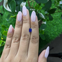 1.05 Ct. Blue Sapphire from Africa Life Style