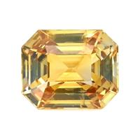 1.26 Ct. Orangish Yellow Sapphire from Africa Video