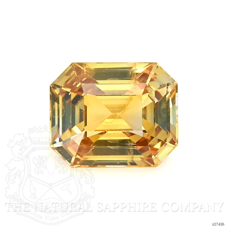 1.26 Ct. Orangish Yellow Sapphire from Africa