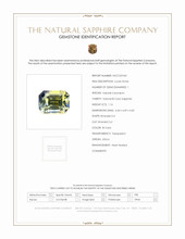 1.16 Ct. Bi Color Sapphire from Africa Scan Report