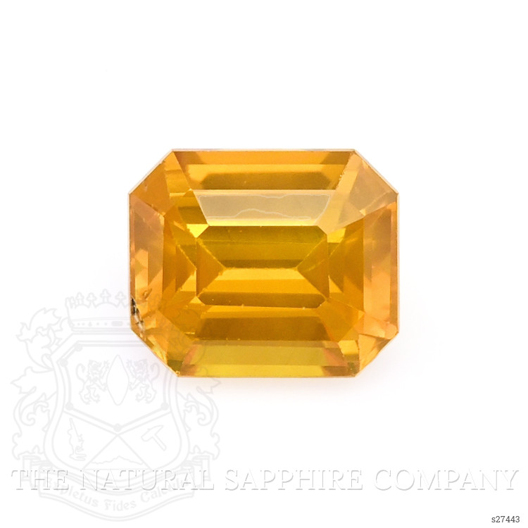 1.41 Ct. Yellowish Orange Sapphire from Africa