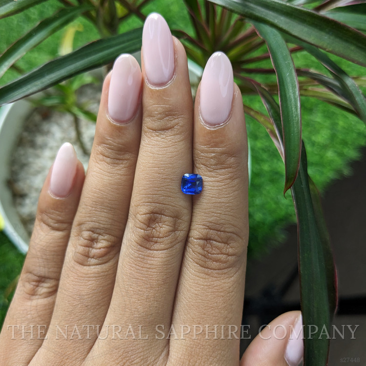 0.88 Ct. Blue Sapphire from Africa