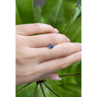 1.03 Ct. Blue Sapphire from Montana Life Style