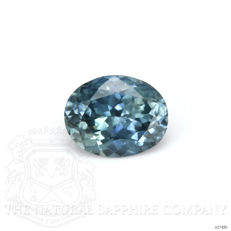 0.97 Ct. Greenish Blue Sapphire from Montana