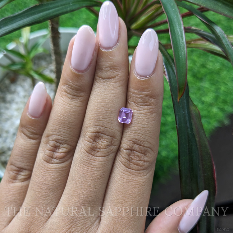 0.98 Ct. Purple Sapphire from Africa