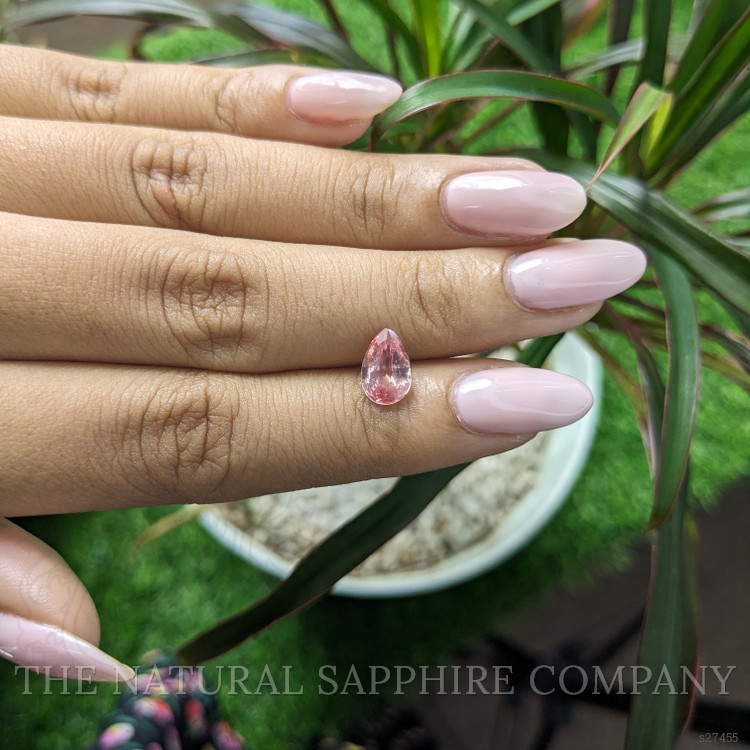 1.62 Ct. Padparadscha Sapphire from Ceylon (Sri Lanka)